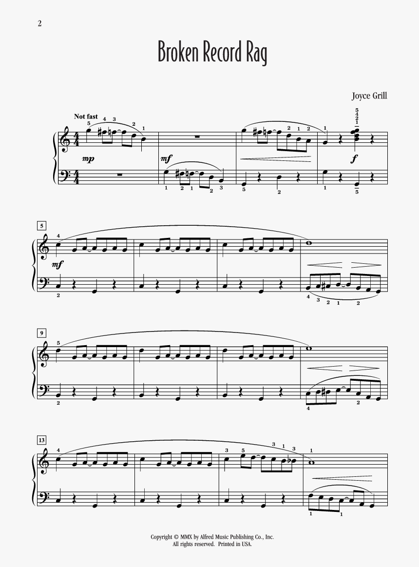 Transparent Broken Record Png - Yann Tiersen Porz Goret Notes, Png Download