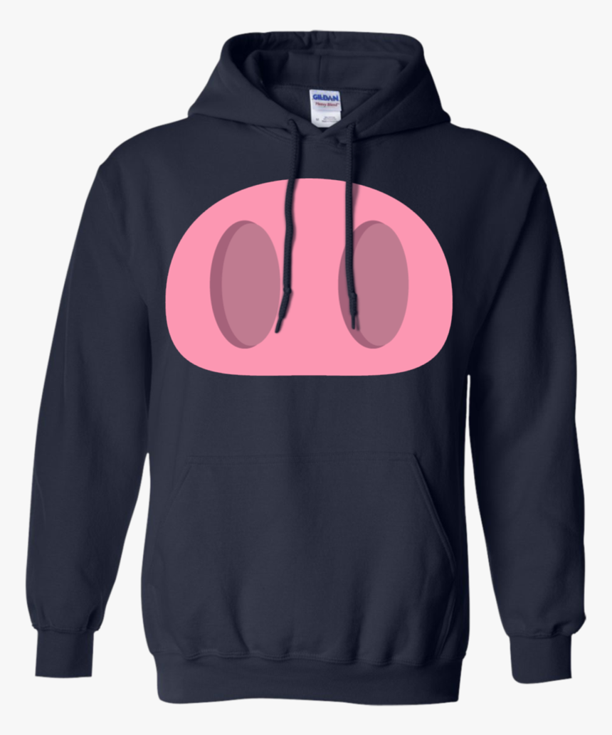 Pig Nose Emoji Hoodie - M&m Pulli, HD Png Download