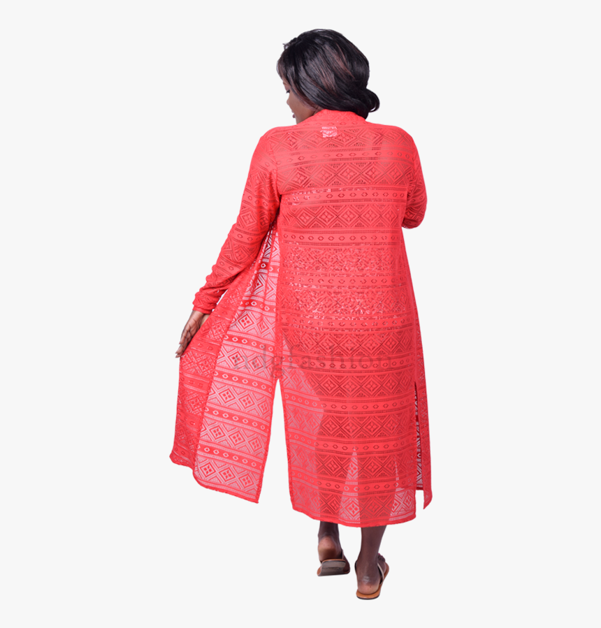 Transparent Red Lace Png - Day Dress, Png Download