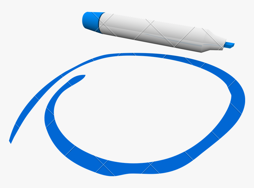 Marker Pen Circle Png, Transparent Png