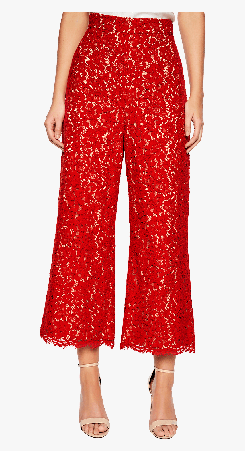 Lucy Lace Culotte In Colour True Red - Band Of Gypsies Skirt, HD Png Download
