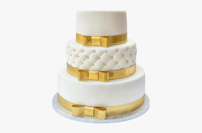 Gold Baby Shower Cake, HD Png Download