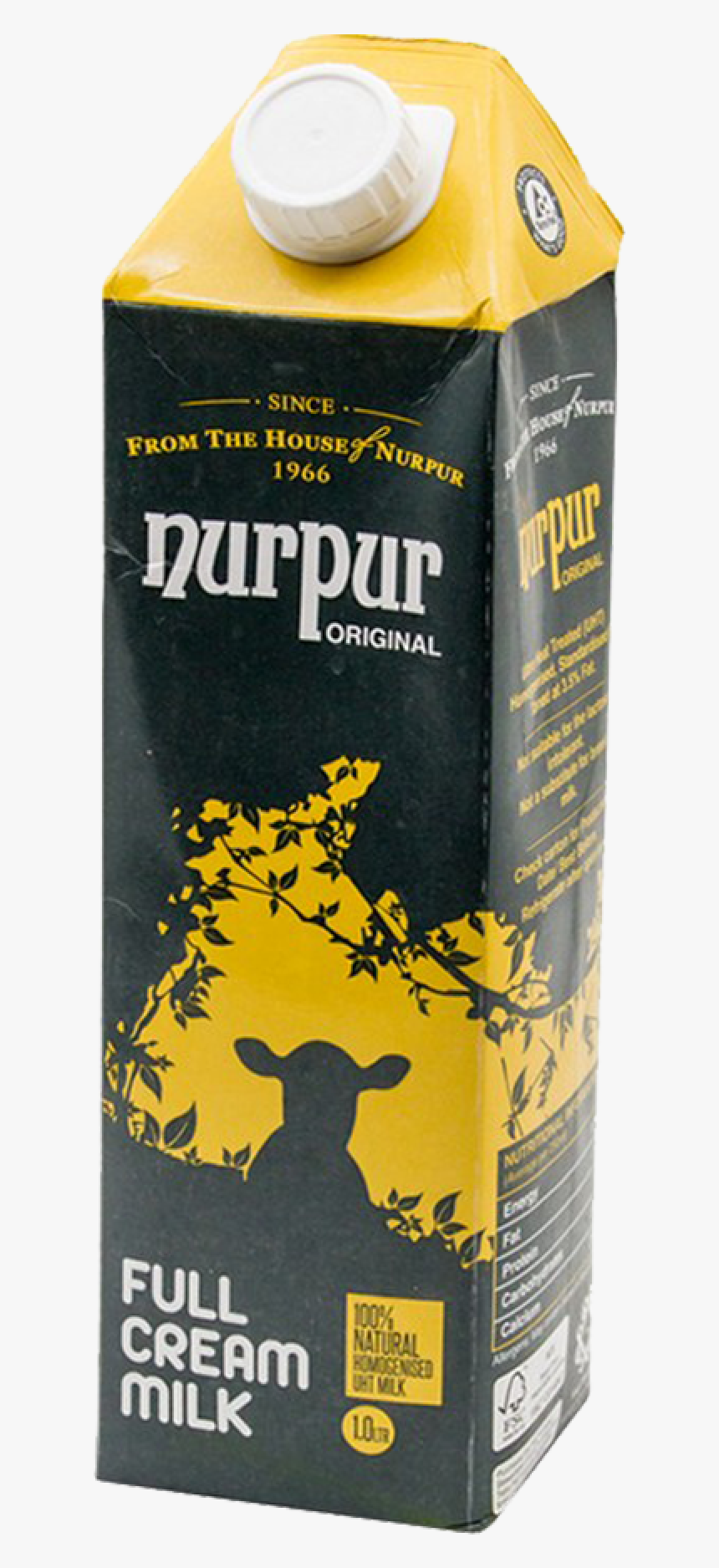 Nurpur Full Cream Milk 1 Ltr, HD Png Download