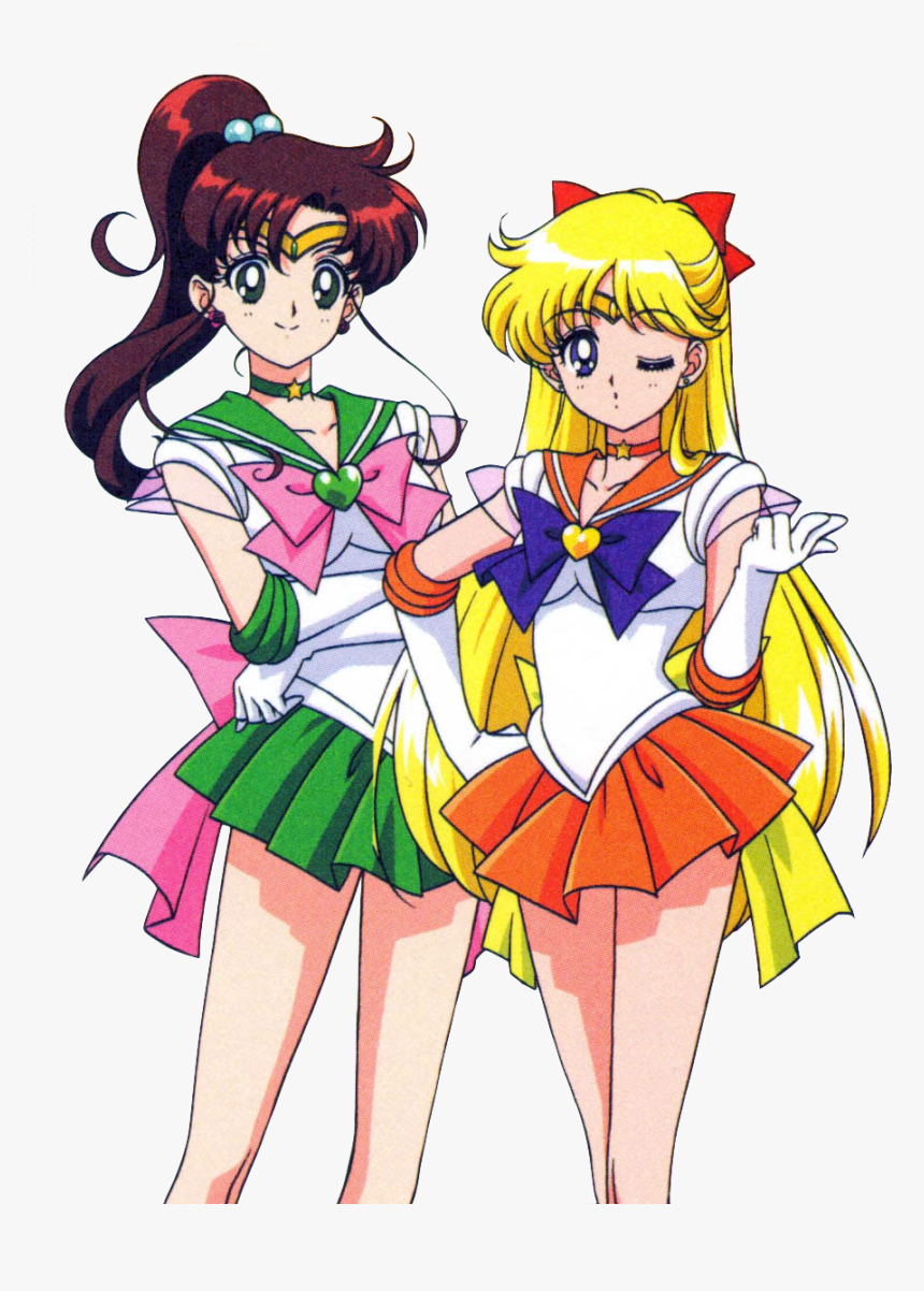 Sailor Jupiter And Sailor Venus, HD Png Download