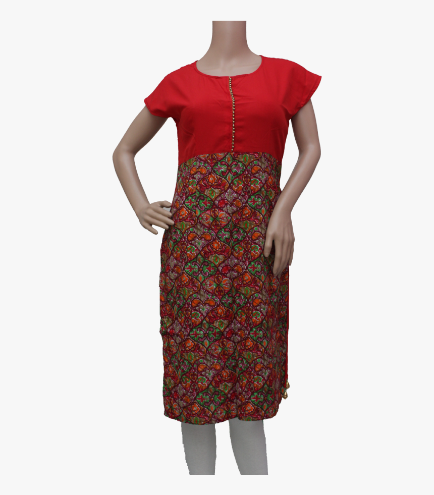 Thams Kurtis Shoe Lace Styled Slit With Golden Tussles - Day Dress, HD Png Download