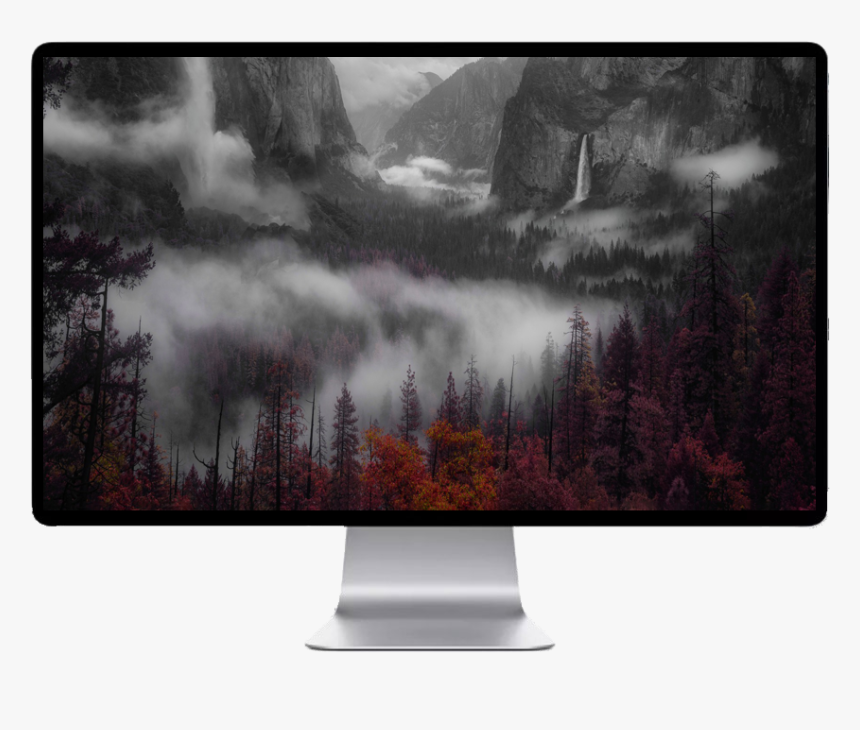 Transparent Red Mist Png - Nature Double Exposure Background, Png Download