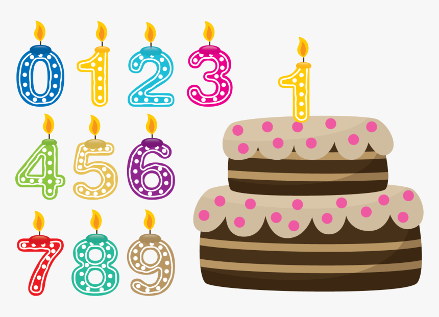 Vela De 6 Cumpleaños Png, Transparent Png