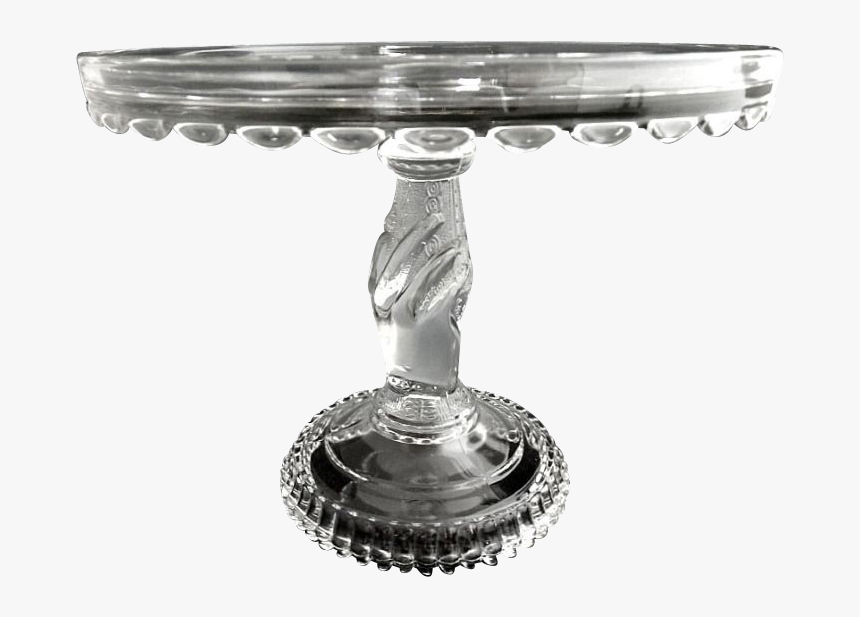 Lovely Victorian Hobbs Brockunier Glass Cake Stand - Cake Stand, HD Png Download