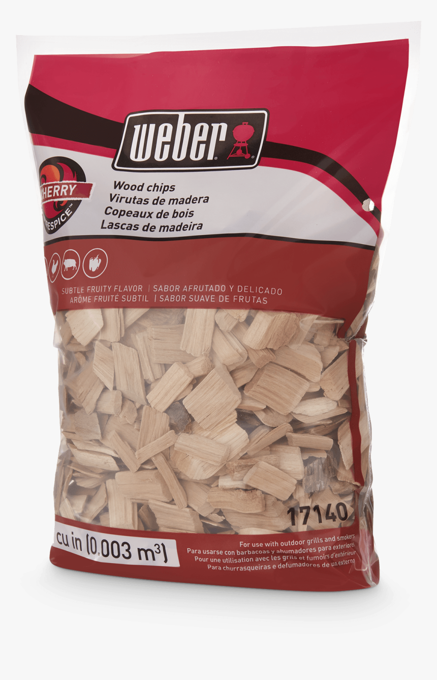 Cherry Wood Chips View - Weber Grill, HD Png Download