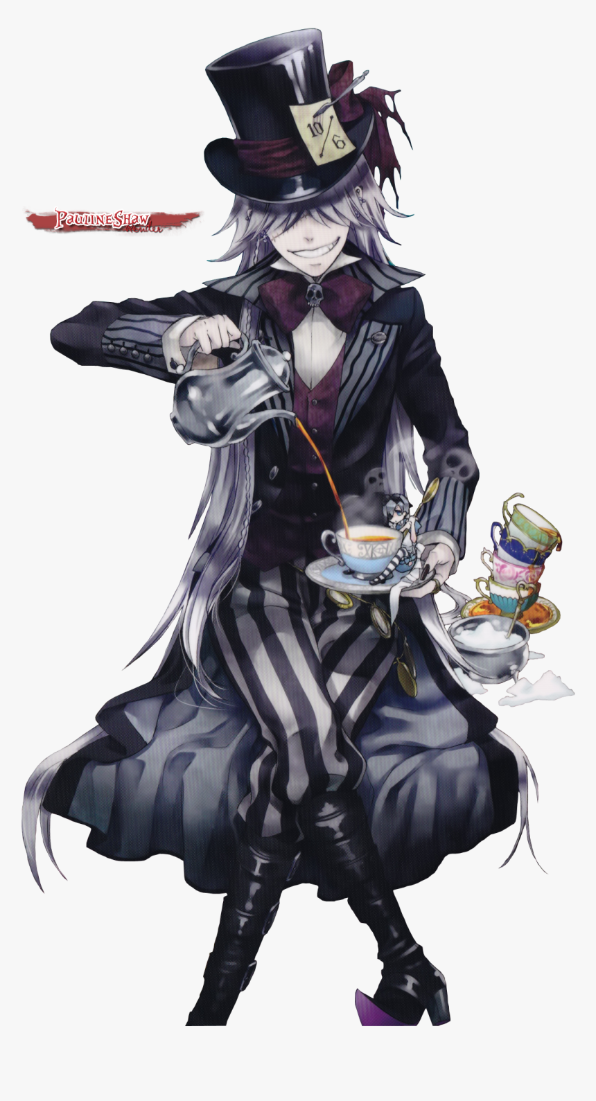 Undertaker Black Butler Mad Hatter, HD Png Download