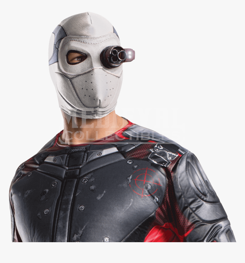 Adult Deadshot Fabric Mask - Suicide Squad Deadshot Men, HD Png Download