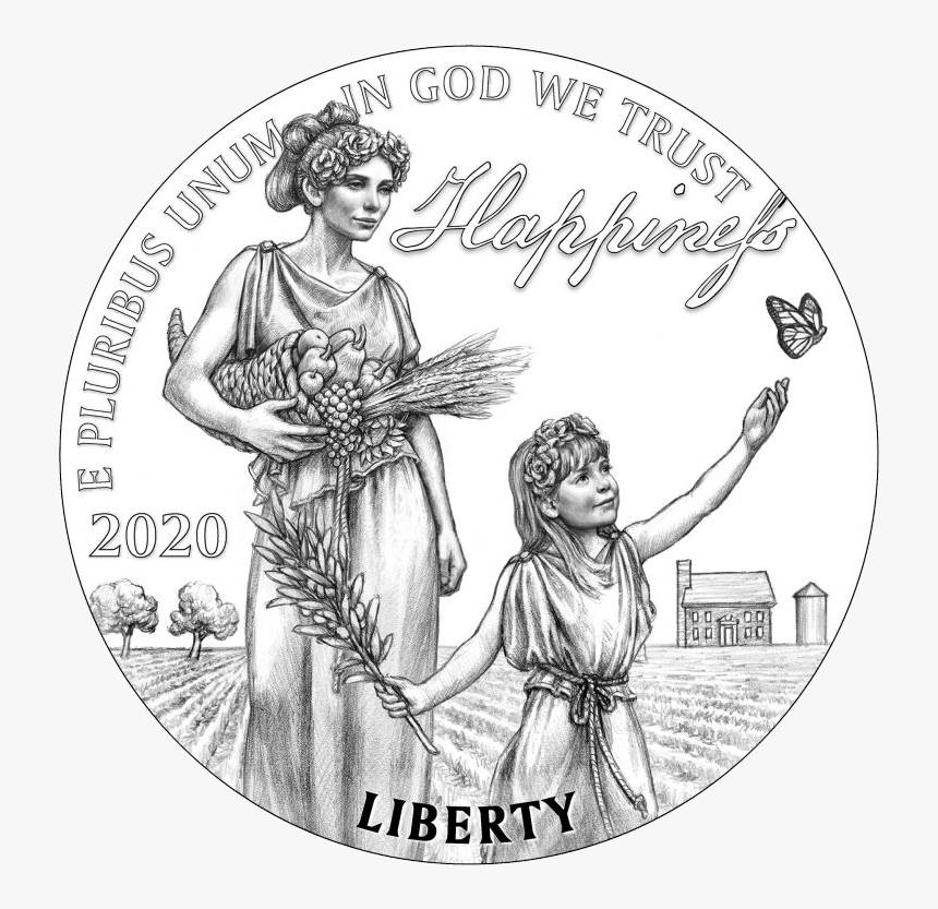 The Declaration Of Independence 2020 Platinum Proof - 2018 Platinum Eagle, HD Png Download
