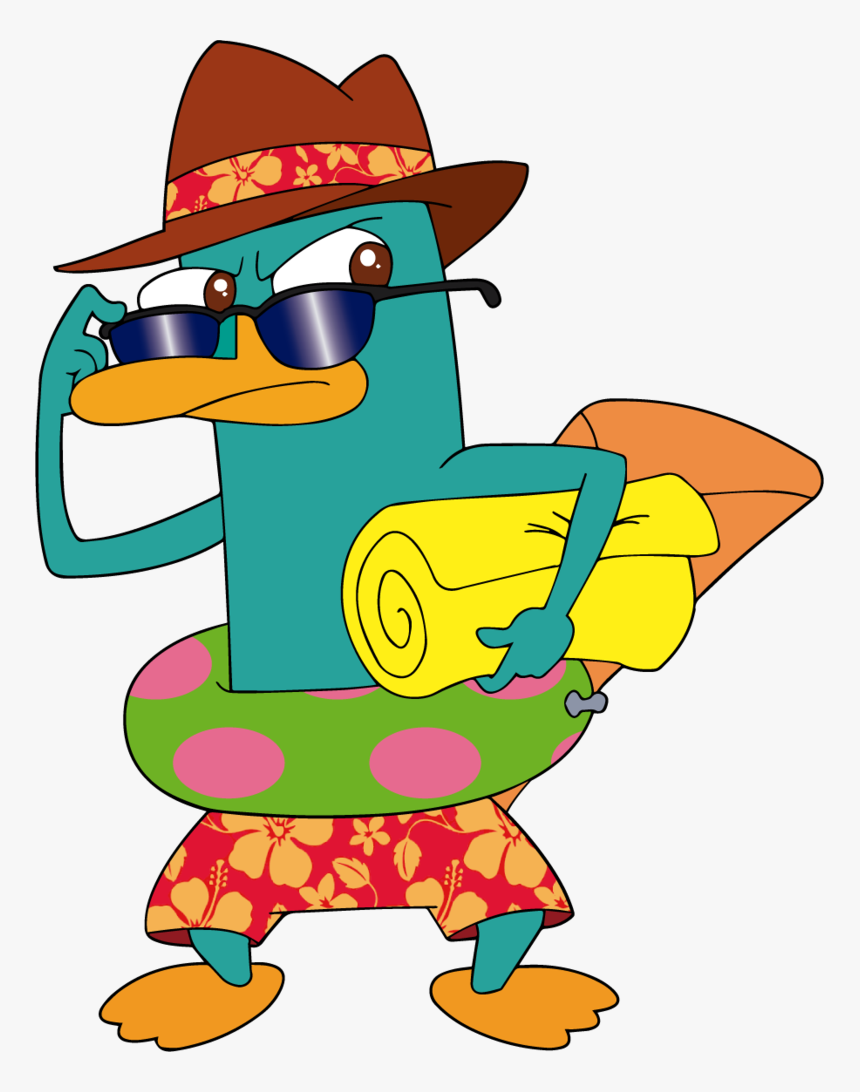 Perry The Platypus In By Markdekabreak On - Perry The Platypus Summer, HD Png Download
