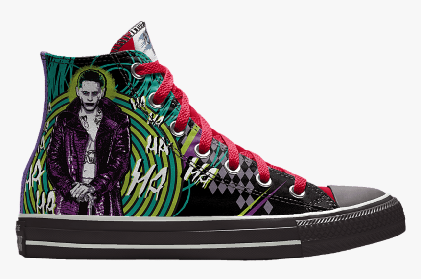 Joker Suicide Squad Converse, HD Png Download