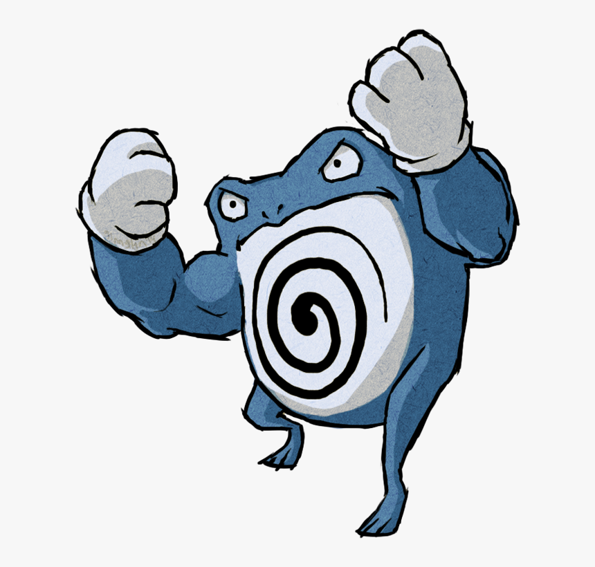 Poliwrath Mouth, HD Png Download