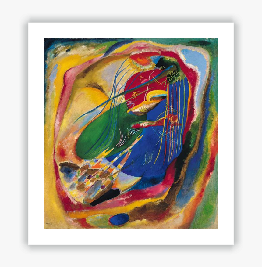 Pintura Con Tres Manchas Kandinsky, HD Png Download