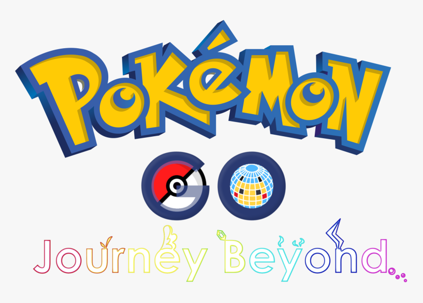 Pokemon Go Journey Beyond - Pokemon Logo Stickers, HD Png Download