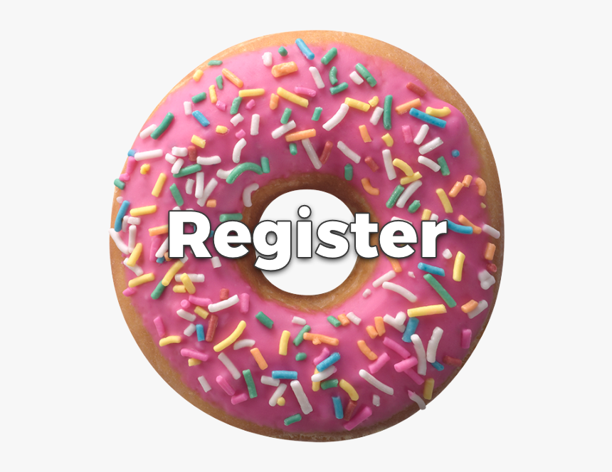 Doughnuts Png , Png Download - Dunkin Donut Strawberry Frosted, Transparent Png
