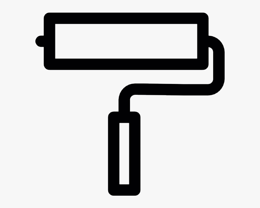 Paint Roller Icon Free, HD Png Download