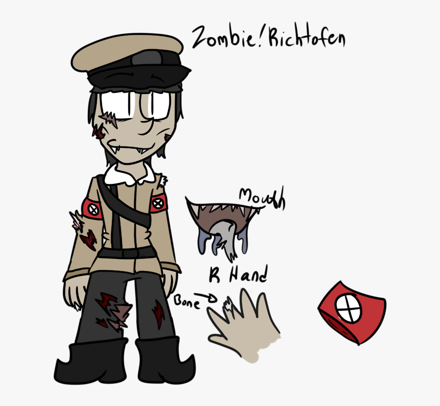Apothi Au Ref Sheets And Art Cod Zombies Au Apothicon - Pvz Roleswap, HD Png Download
