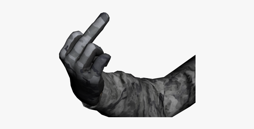 Cod4 And Mw2 Hand Rigs Ready For Making Animations - Illustration, HD Png Download