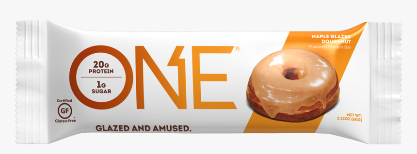 One Bars Maple Glazed Doughnut Protein Bar - Ciambella, HD Png Download