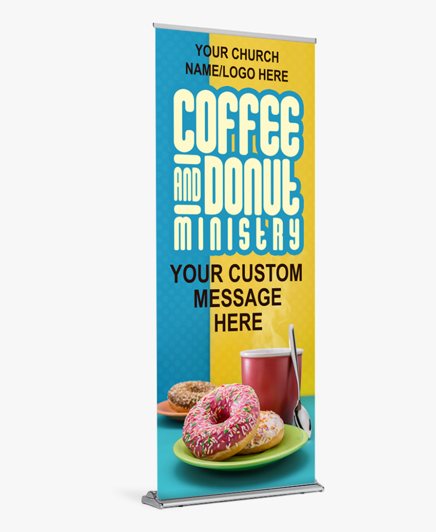 Coffee & Donuts Ministry Custom Banner Customizable - Gdańsk University Of Technology, HD Png Download