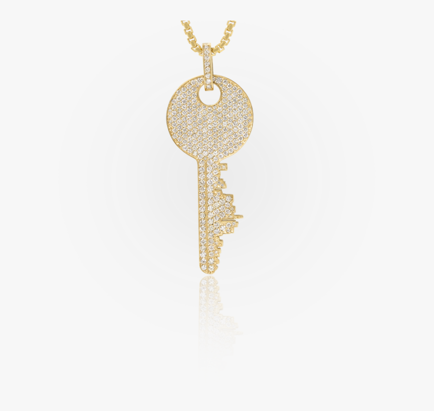 La Skyline Key Pendant - Locket, HD Png Download
