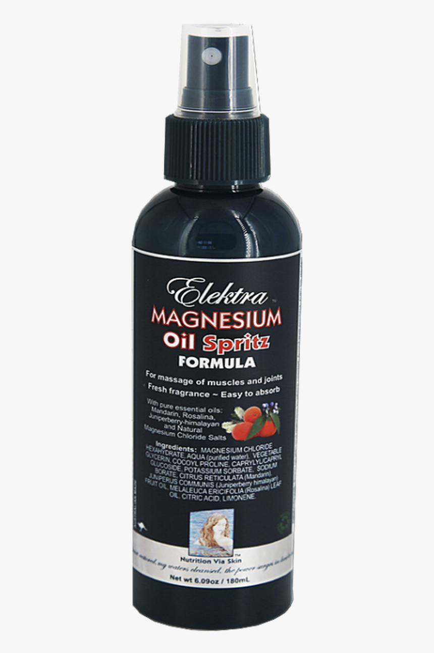 Elektra Magnesium Oil Spritz - Magnesium Oil, HD Png Download