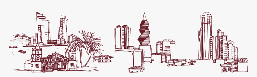 Skyscraper,human - Ciudad De Panama Png, Transparent Png