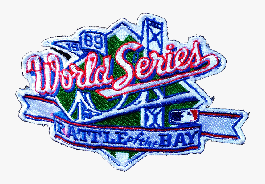 The Official Logo For The 1989 World Series Between - 1989 World Series Png, Transparent Png