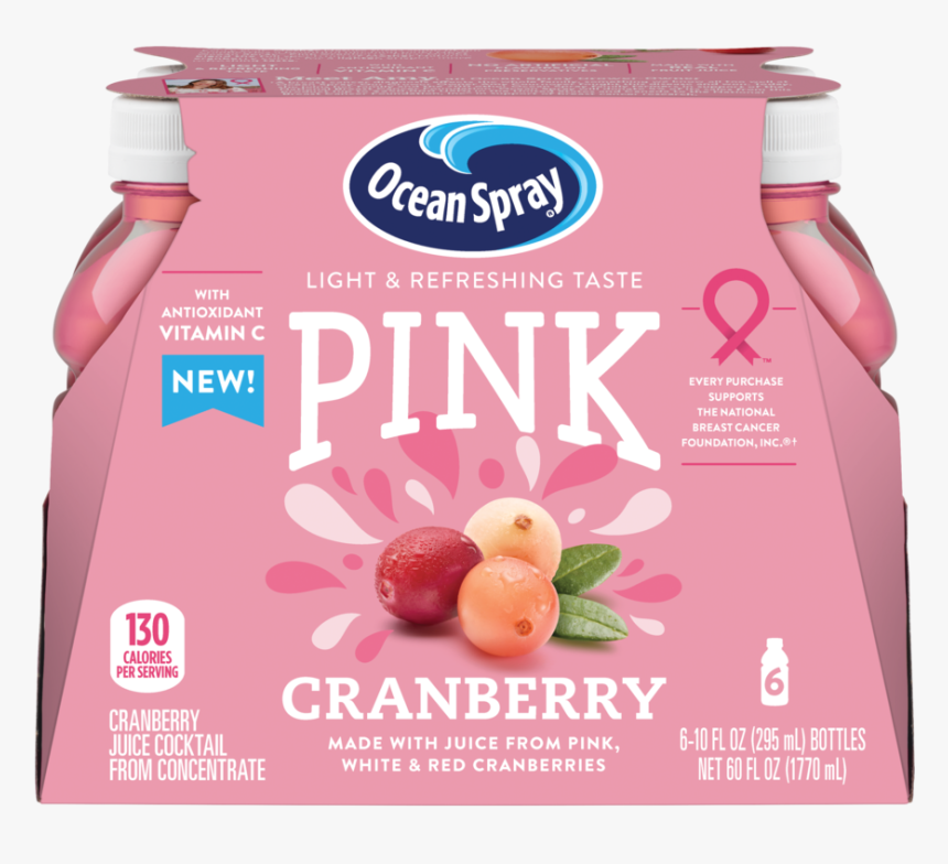 Ocean Spray Pink Cranberry Juice, HD Png Download