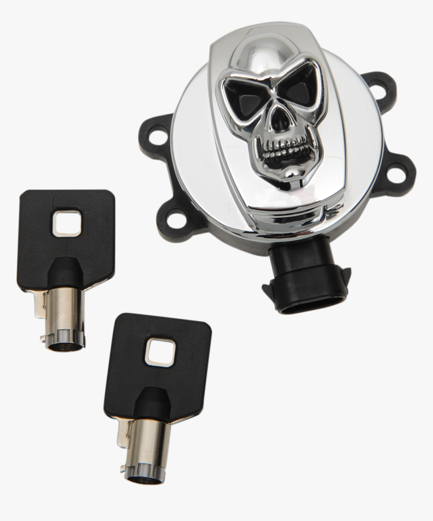 Harley Ignition Switch Cover Skull, HD Png Download , Transparent Png