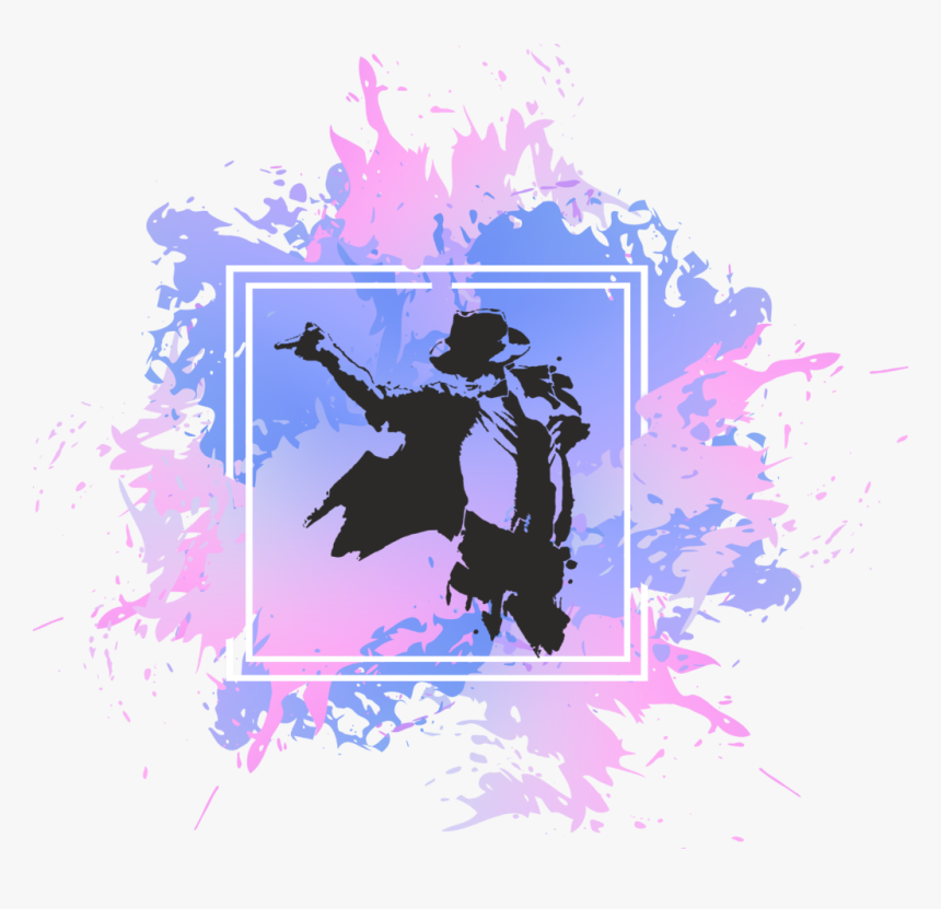 Silhouette Michael Jackson Png, Transparent Png