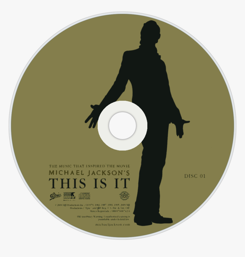 Image Id - - Jackson This Is It Cd, HD Png Download