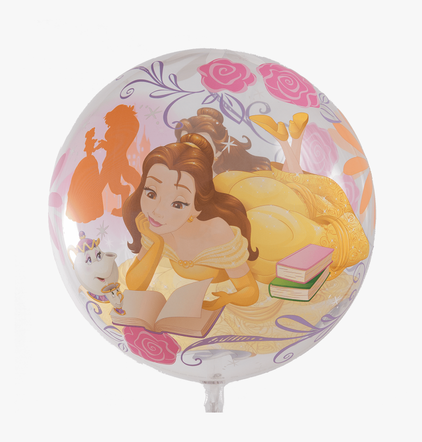 Disney Princess Belle Balloon - Belle Et La Bête Png, Transparent Png