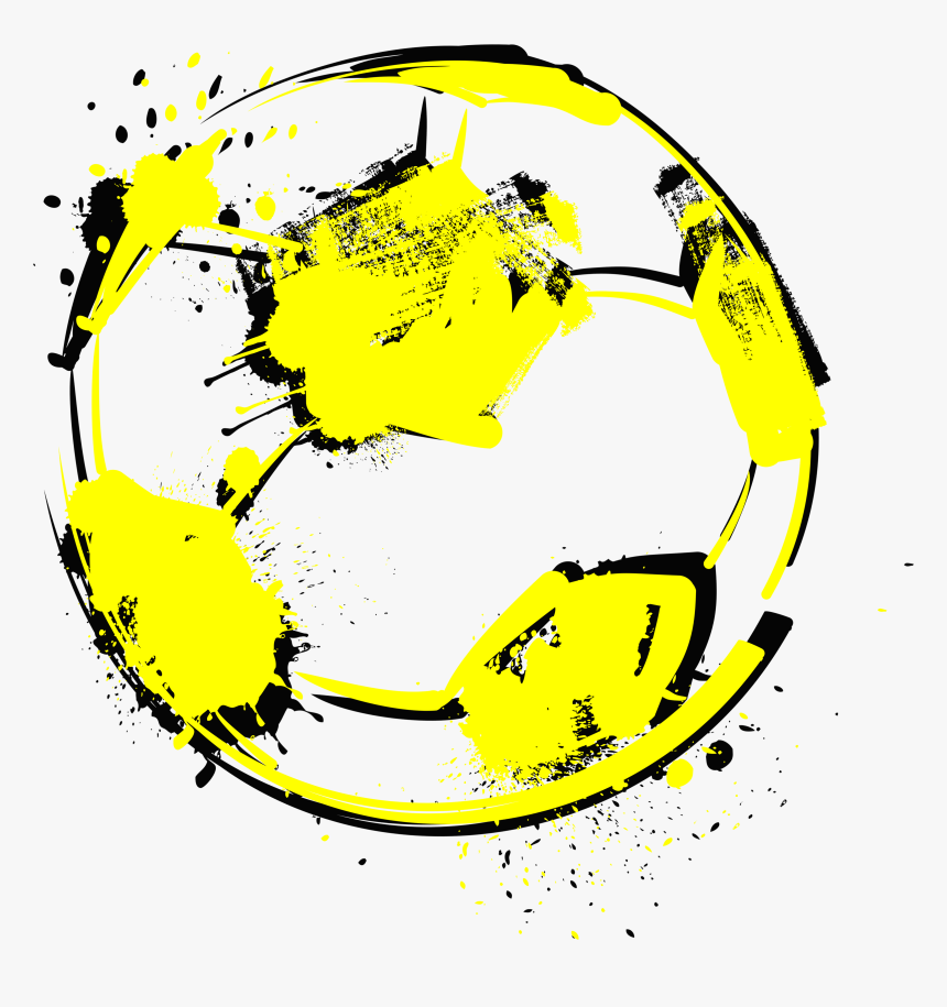 Football Clip Art Hand - Football Graffiti Png, Transparent Png