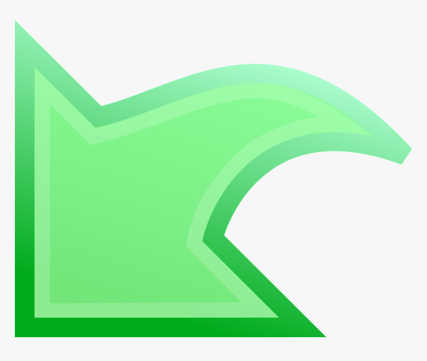 Mũi Tên Màu Xanh Lá, HD Png Download