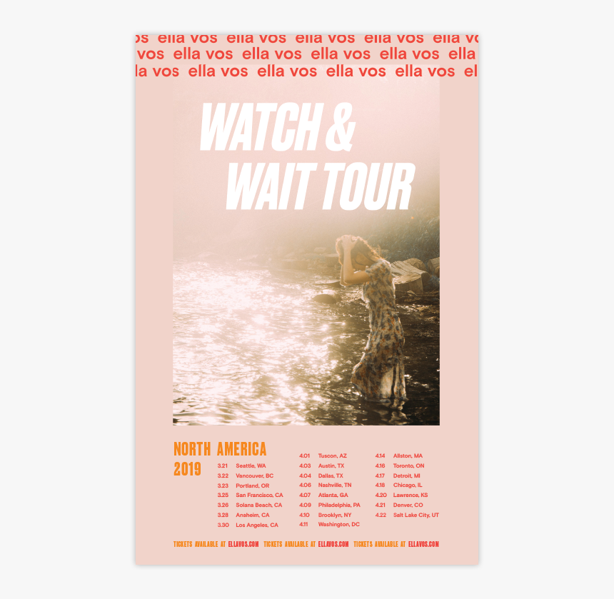Wait & Wait Tour Poster - Poster, HD Png Download