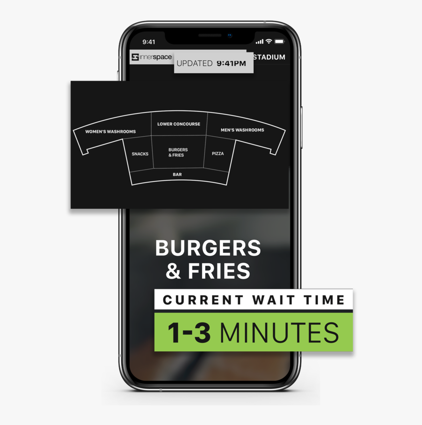 Innerspace-wait Times App, HD Png Download