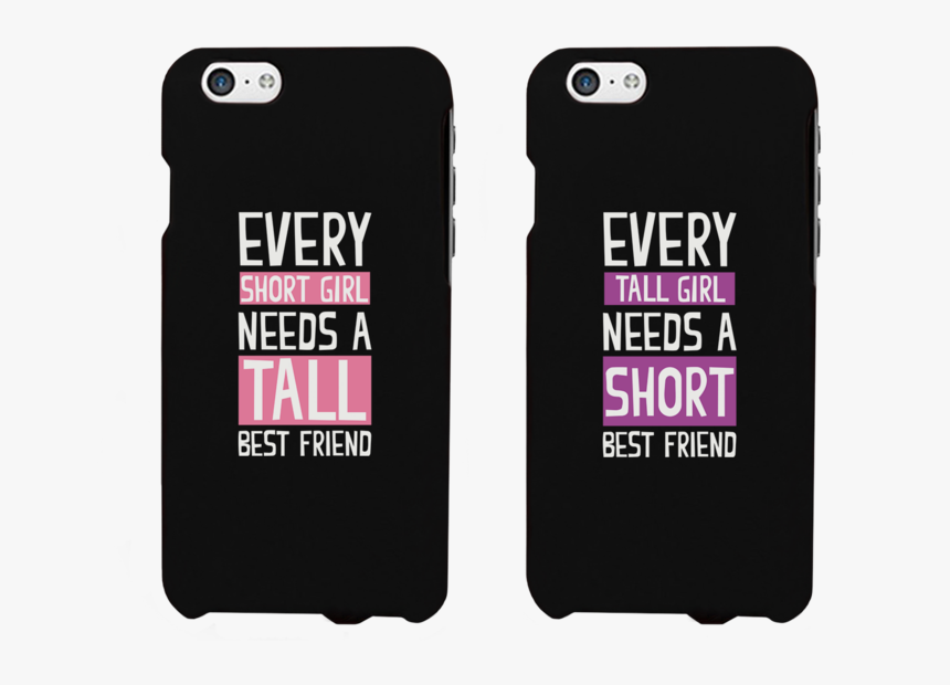 Short & Tall Girls Phone Cases - Mobile Phone Case, HD Png Download
