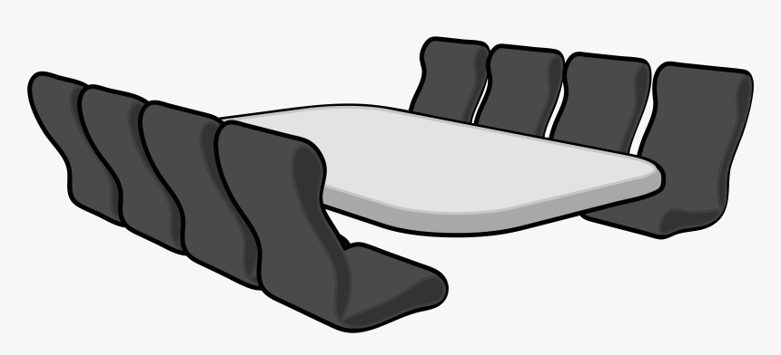 Conference Centre Meeting Space Convention Computer - Conference Room Table Clipart, HD Png Download
