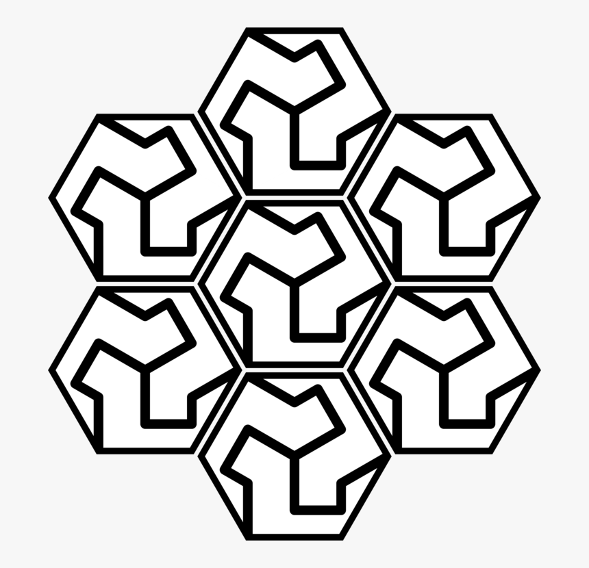Line Art,square,angle - Tile Design Clipart, HD Png Download