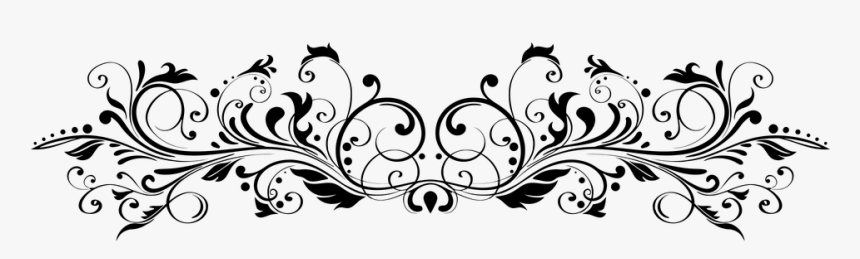 Elegant, Extravagant, Flourish, Embellish, Floral - Illustration, HD Png Download