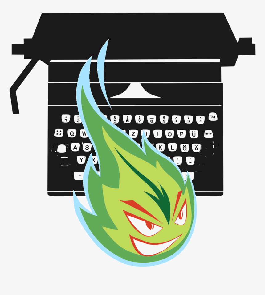 Typewriter Vector Free Png, Transparent Png