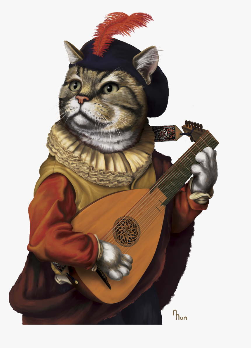 Cat Lute, HD Png Download