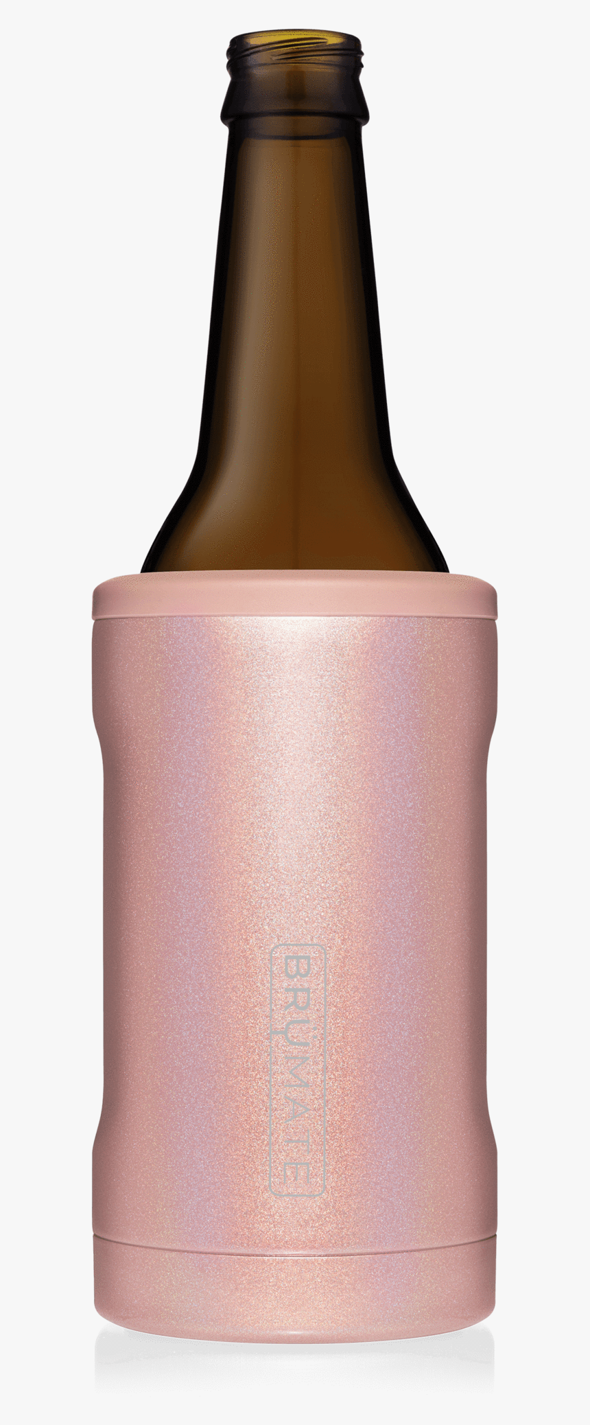 Transparent Gold Glitter Png - Beer Bottle, Png Download