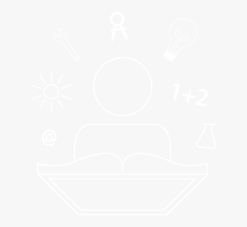 The Sunpower Horizons Program - Johns Hopkins White Logo, HD Png Download