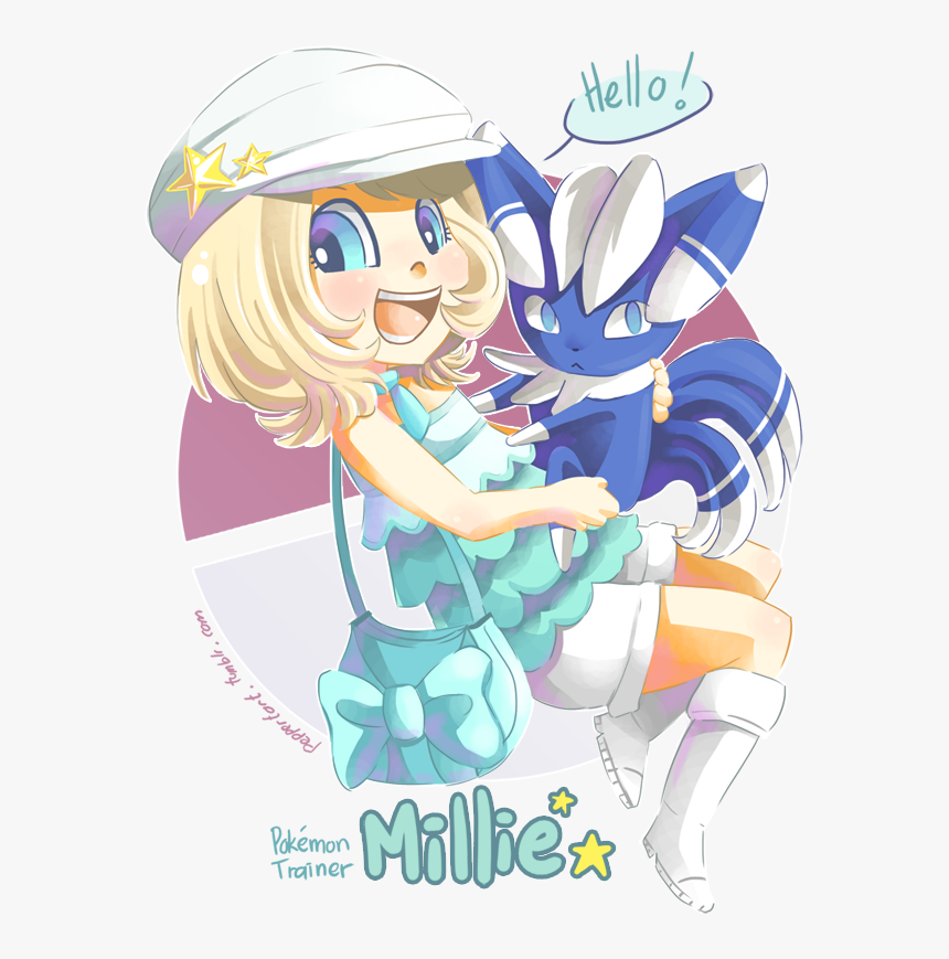 Transparent Meowstic Png - Cartoon, Png Download