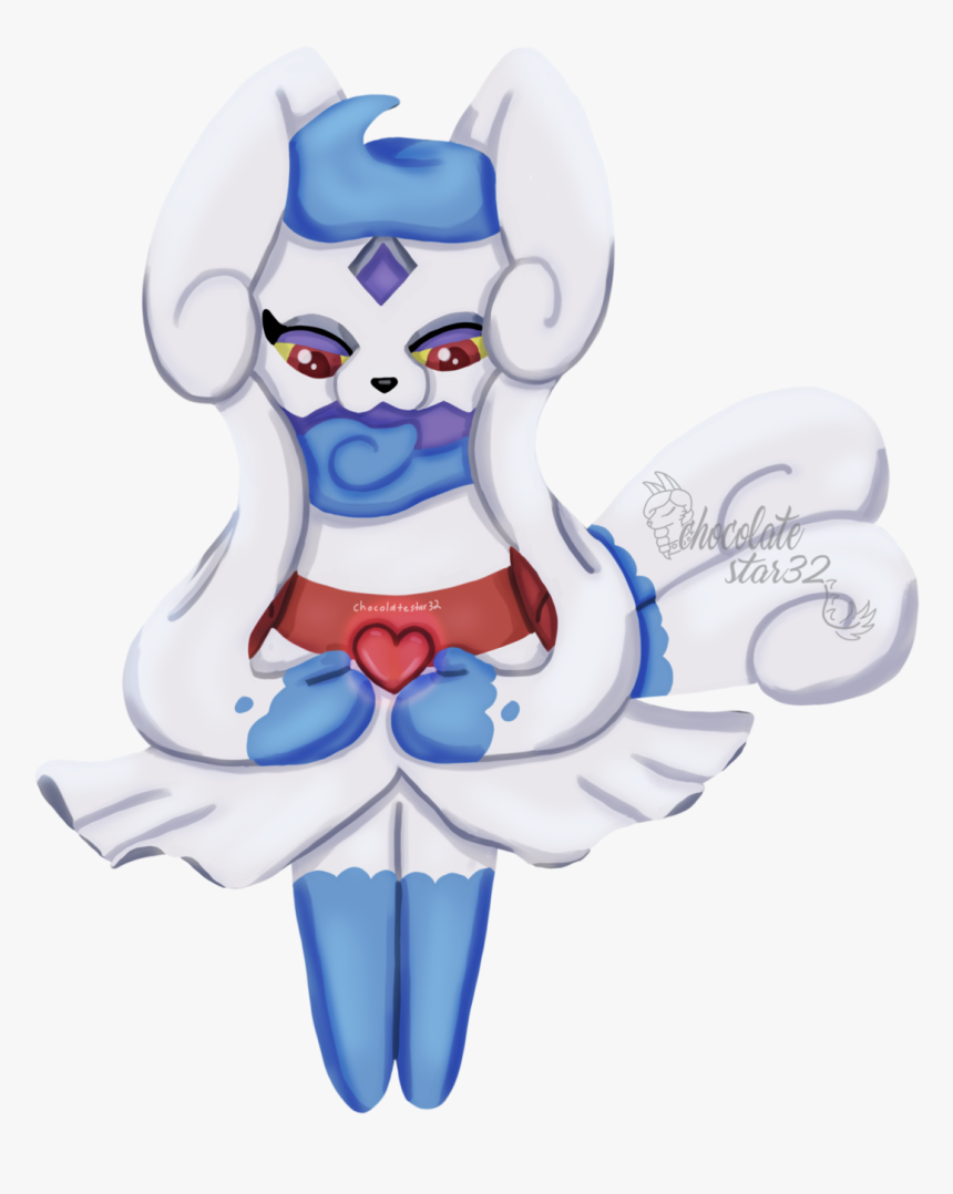 I Wanted To Redraw My Pokesona Fusion In My New Style - Cartoon, HD Png Download